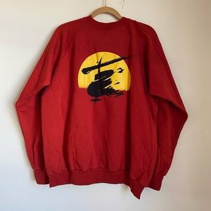 Vintage 1980s Miss Saigon sweatshirt